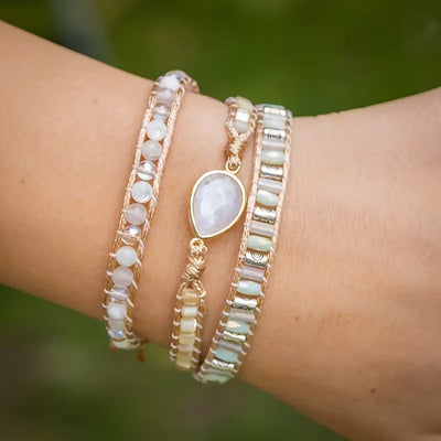 Moonstone Glow Bracelet