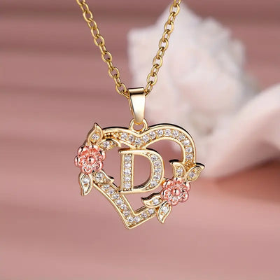Love Bright Letter Necklace
