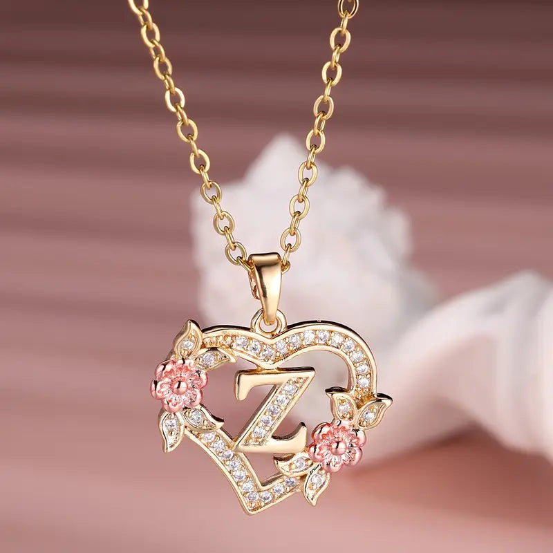 Love Bright Letter Necklace