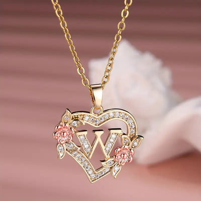 Love Bright Letter Necklace
