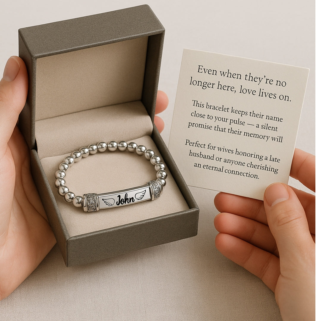 For Memorial - Customized Name Bracelet