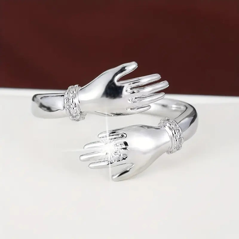 Adjustable Elegant Embrace Ring
