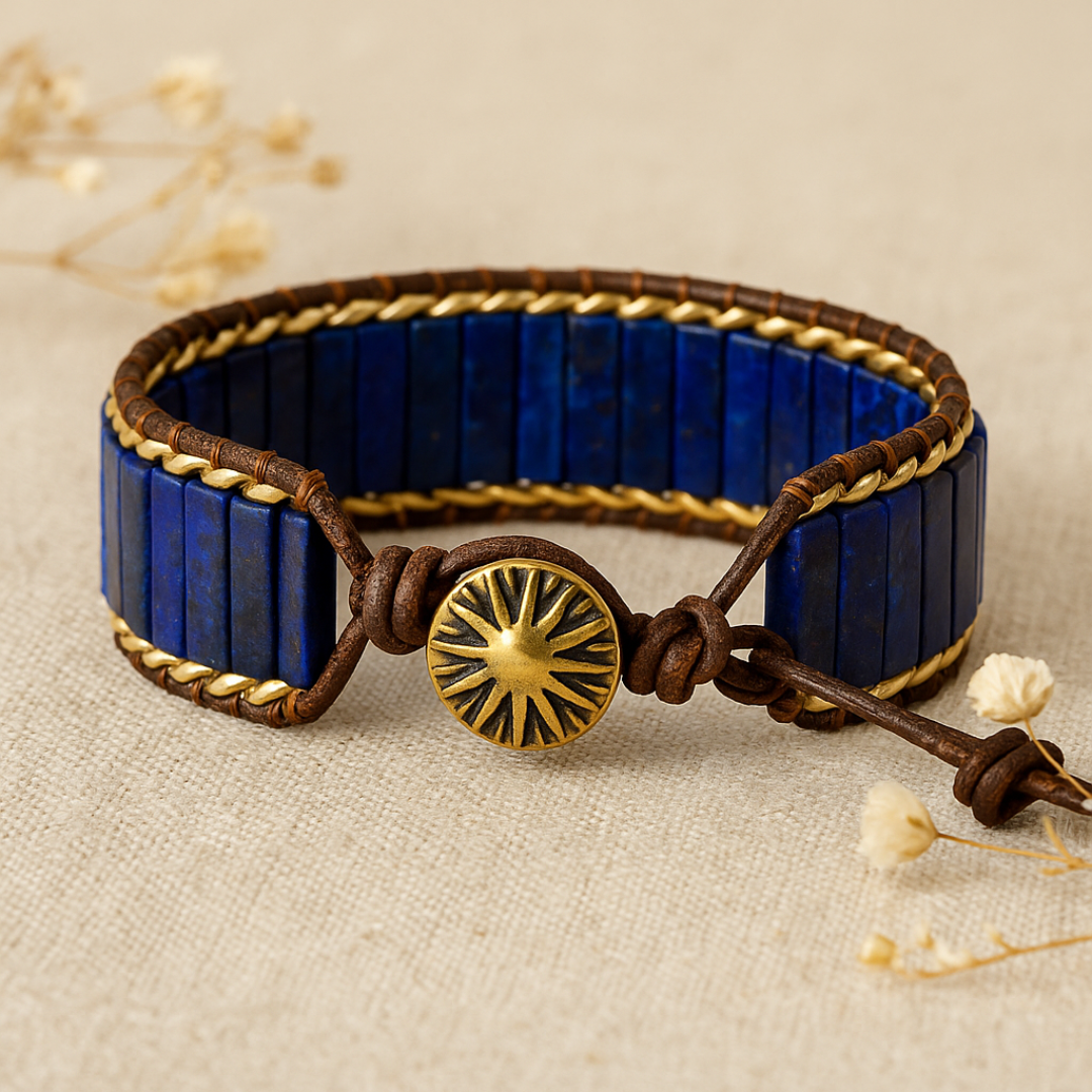 Intense Lapis Lazuli Protection Bracelet