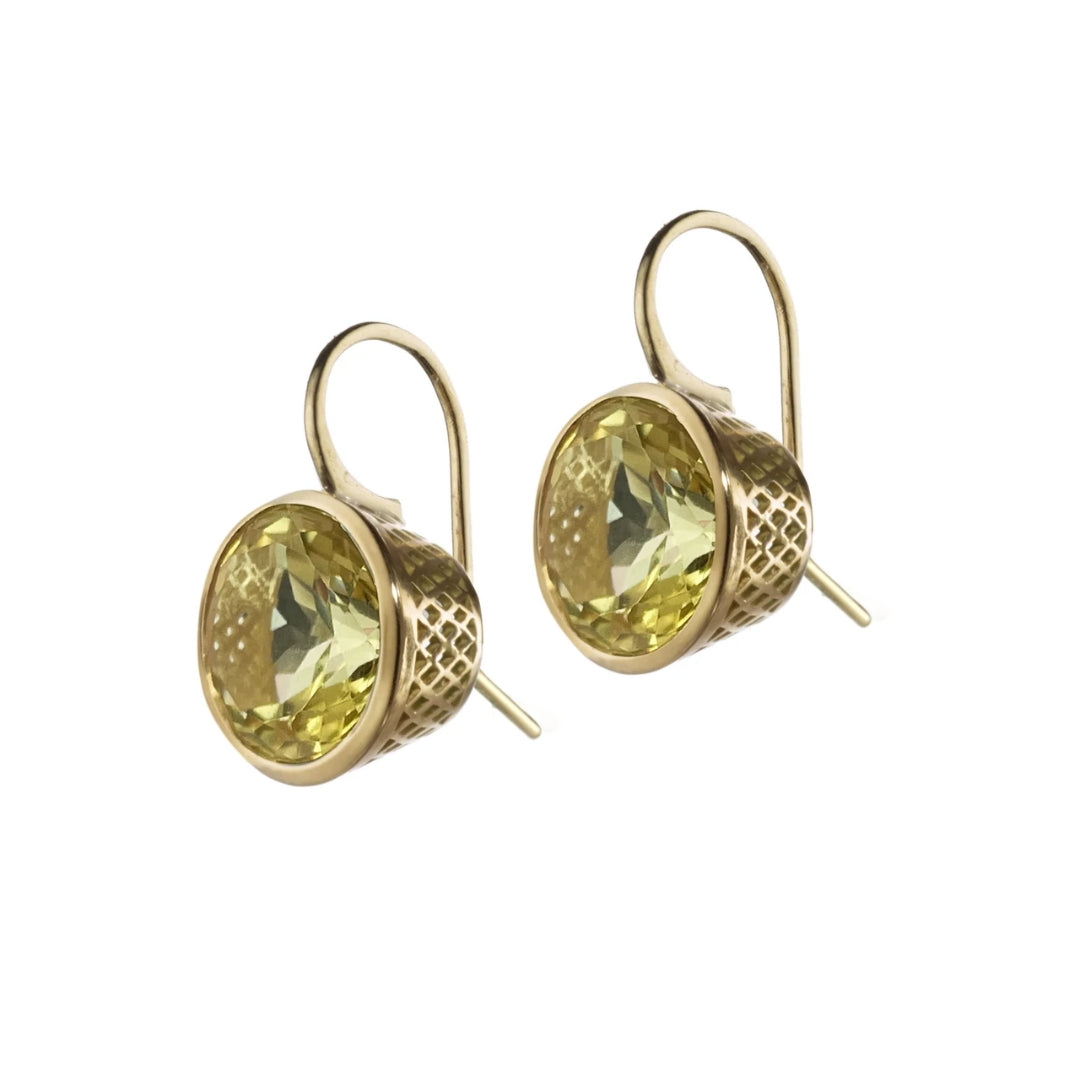 Golden Pulse Earrings — A Lily & Simon Original