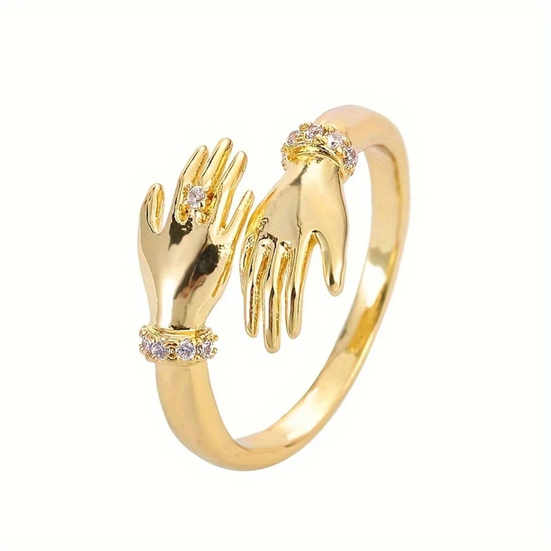 Adjustable Elegant Embrace Ring