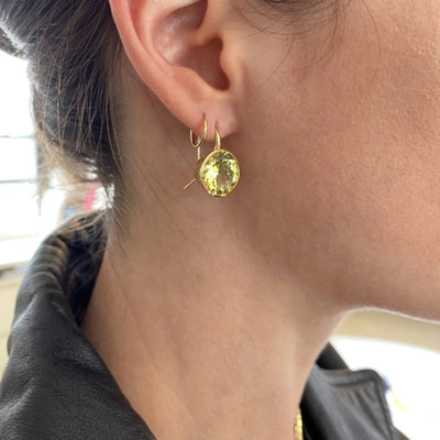 Golden Pulse Earrings — A Lily & Simon Original