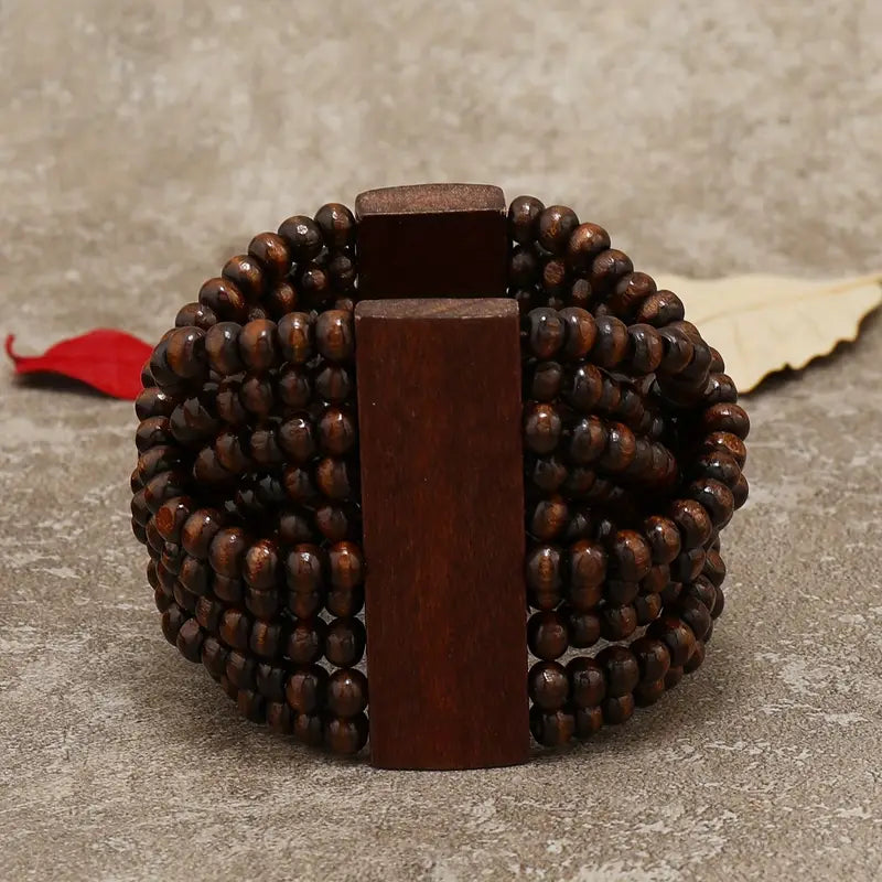 Sacred Wood Strength Bracelet
