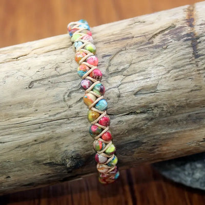 Rainbow Jasper Energy Bracelet