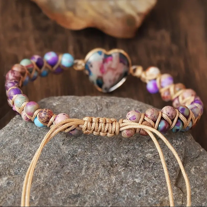 Purple Heart Energy Bracelet