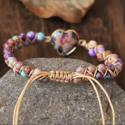 Purple Heart Energy Bracelet