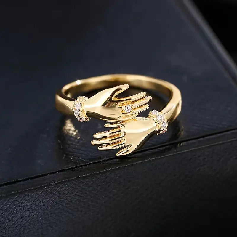 Adjustable Elegant Embrace Ring