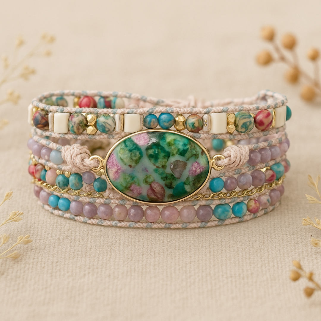 Colorful Calcite Bracelet
