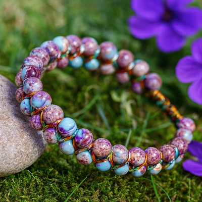 Mystic Jasper Harmony & Grounding Bracelet