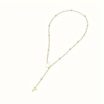 Love Dangling Letter Necklace