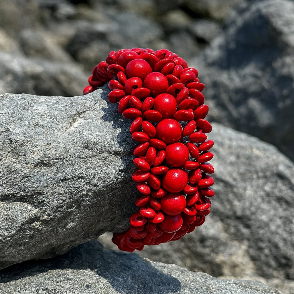Red Coral Vitality Bracelet