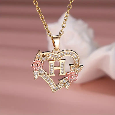 Love Bright Letter Necklace