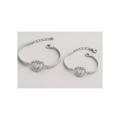 Forever Bond Double Heart Bracelet
