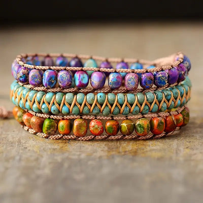Rainbow Soul Heart Bracelet