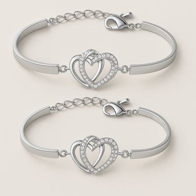 Forever Bond Double Heart Bracelet