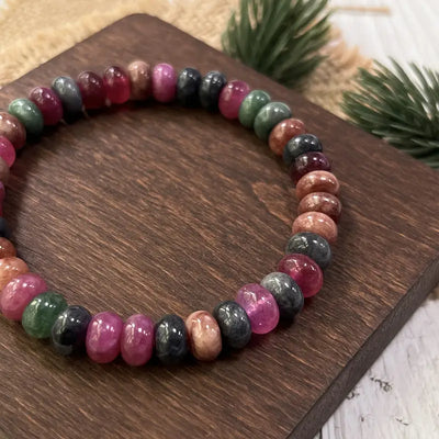 Rainbow Tourmaline Harmony Bracelet