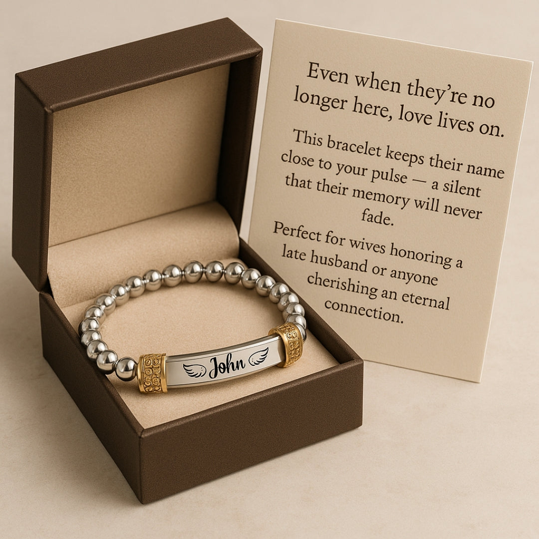For Memorial - Customized Name Bracelet