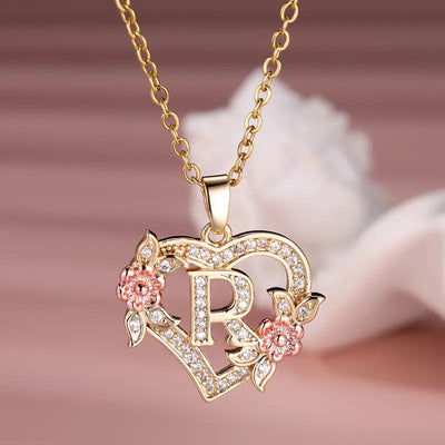Love Bright Letter Necklace