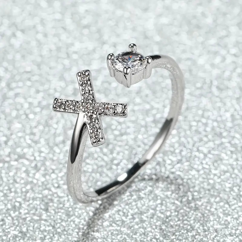 Adjustable Bright Letter Ring