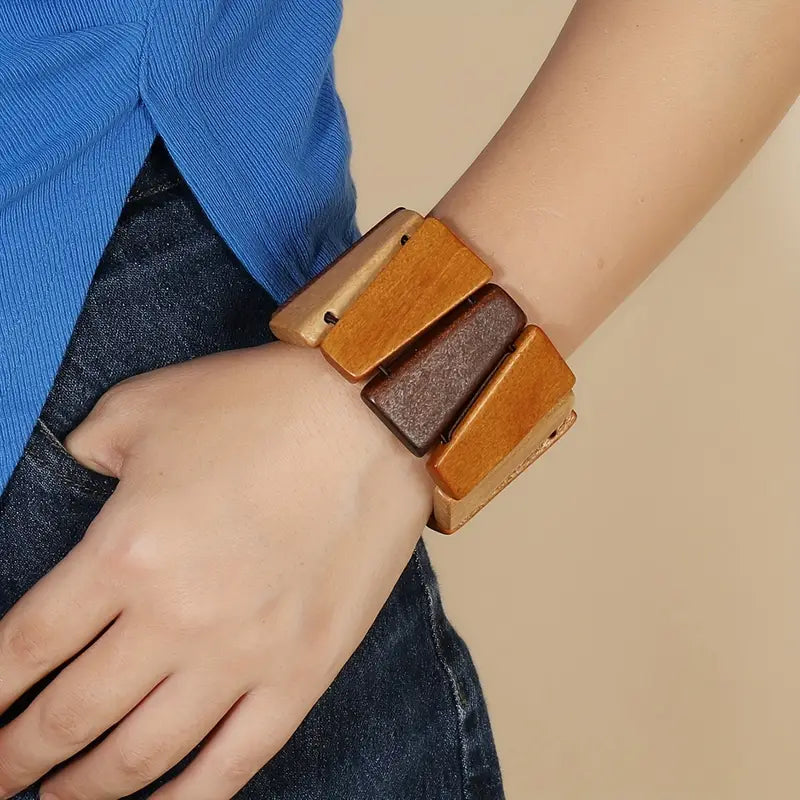 Sacred Wood Guardian Bracelet