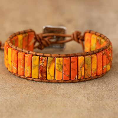 Imperial Jasper Solar Vitality Bracelet