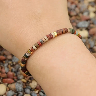 Sunset Horizon Beaded Bracelet