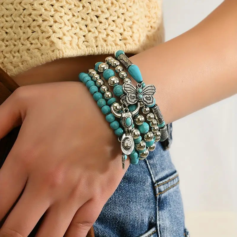 Turquoise Spirit Bracelet Set