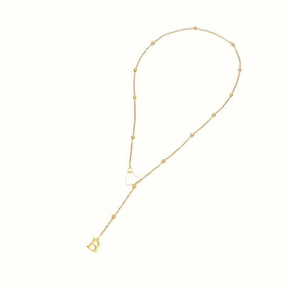 Love Dangling Letter Necklace