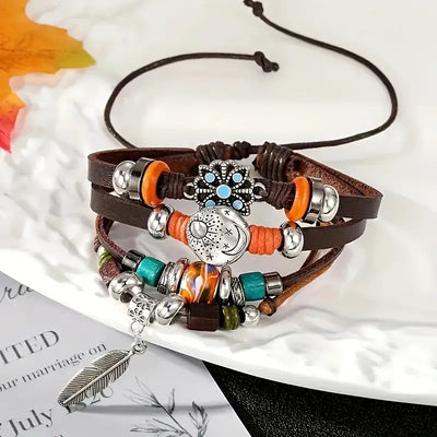 Spirit Feather Protection Bracelet