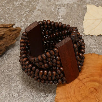 Sacred Wood Strength Bracelet