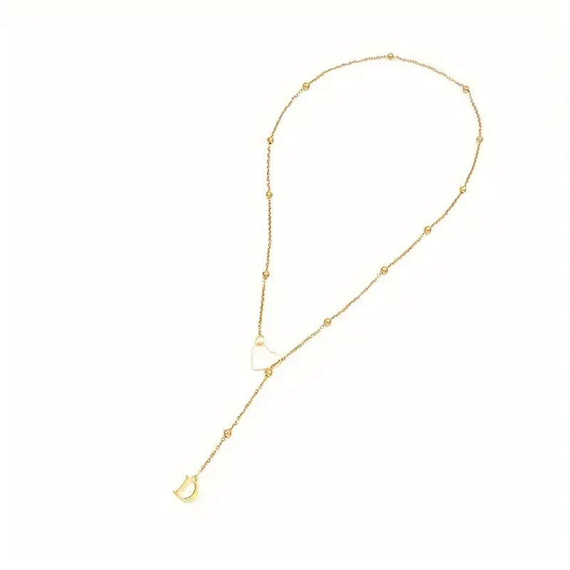 Love Dangling Letter Necklace