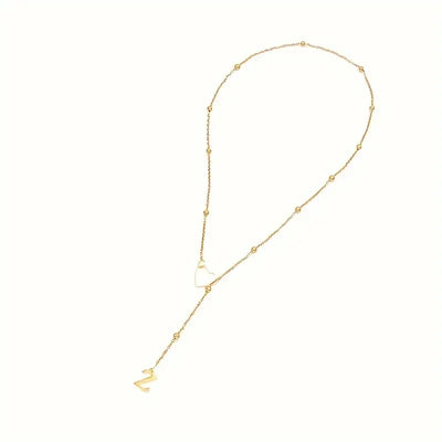 Love Dangling Letter Necklace