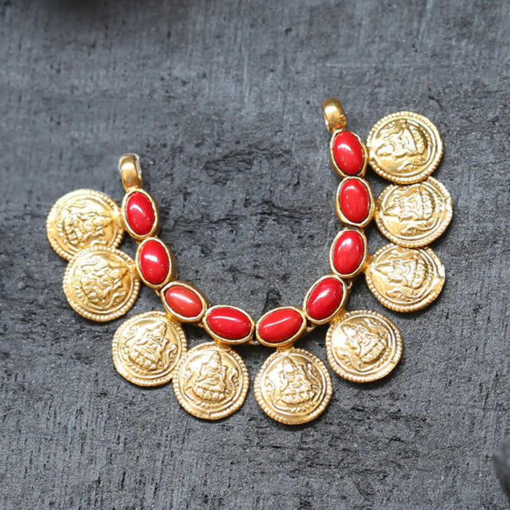 Red Gold Plated Necklace
