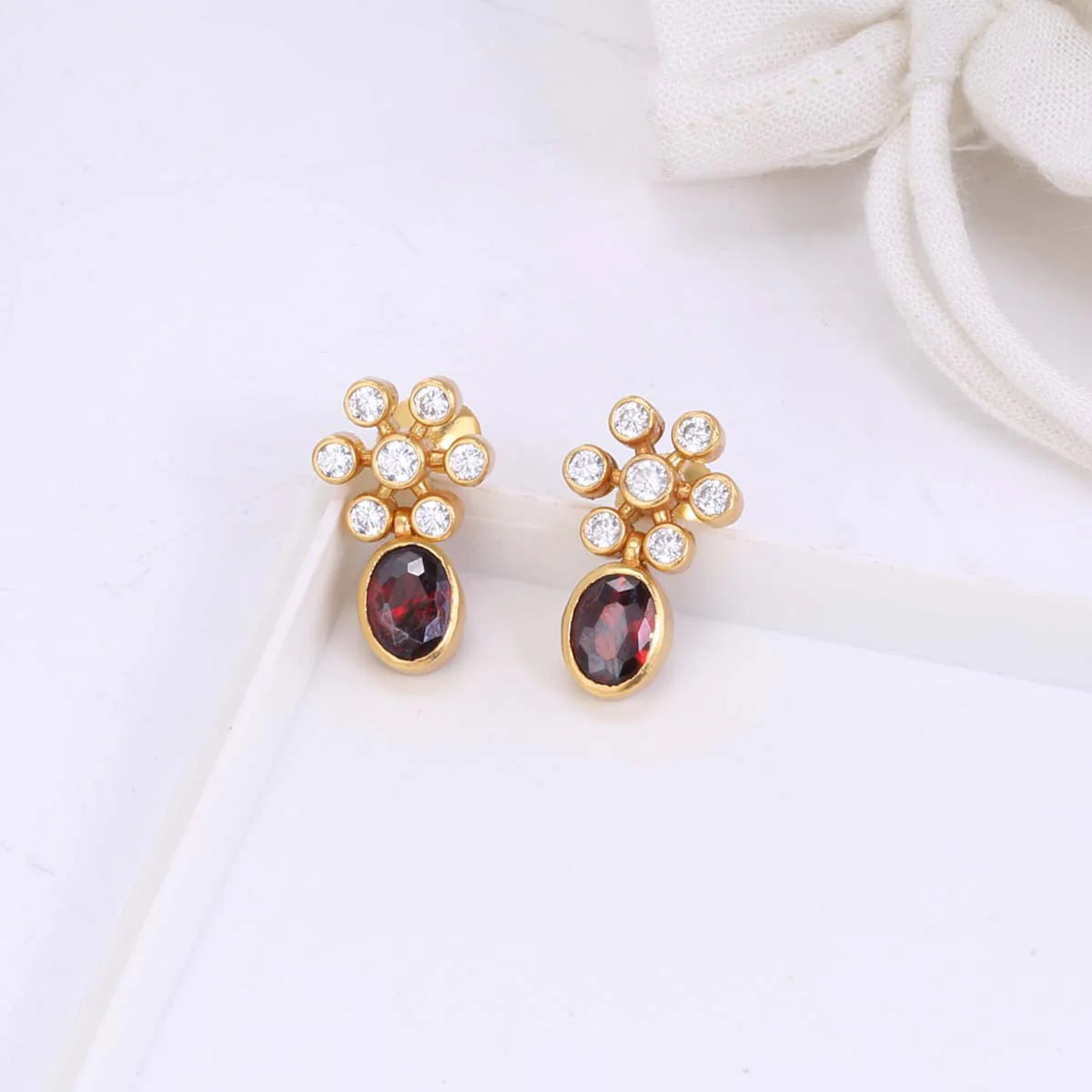 Mina Crystal Earrings