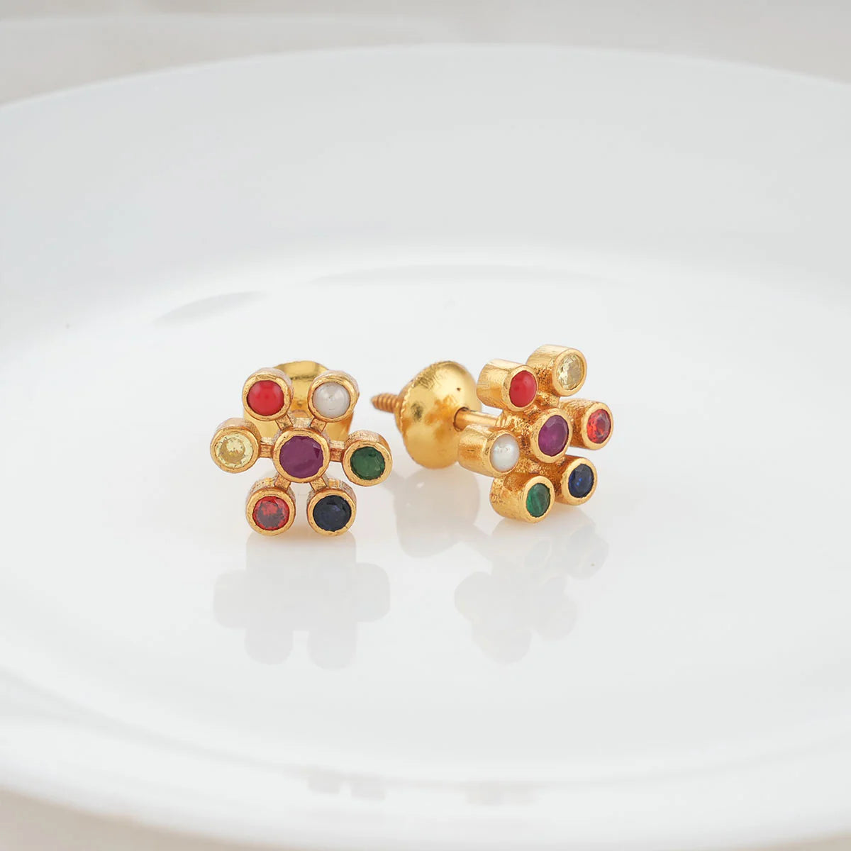 Colorful Olivia Stud Earrings