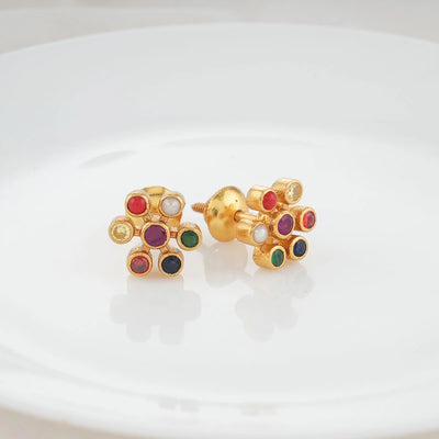 Colorful Olivia Stud Earrings