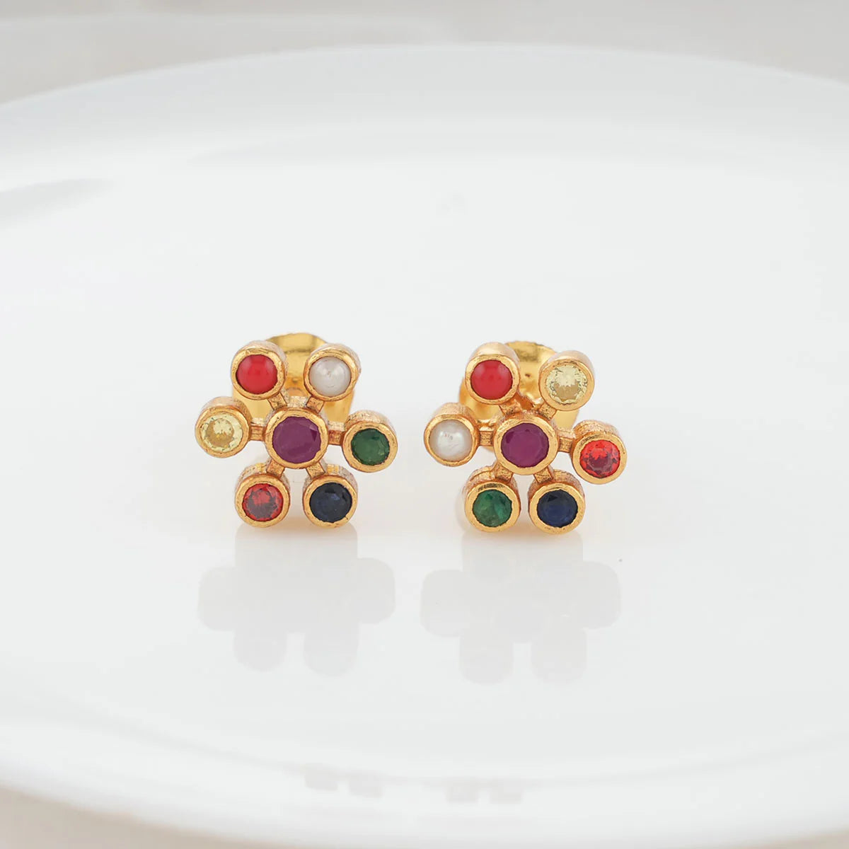 Colorful Olivia Stud Earrings