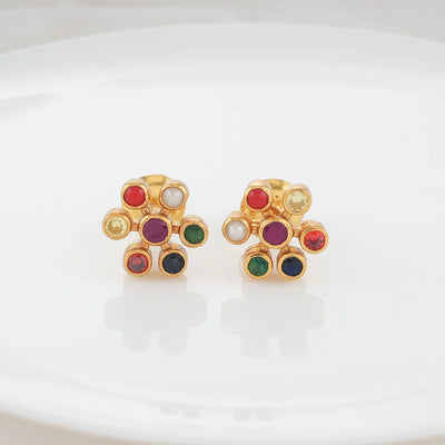 Colorful Olivia Stud Earrings