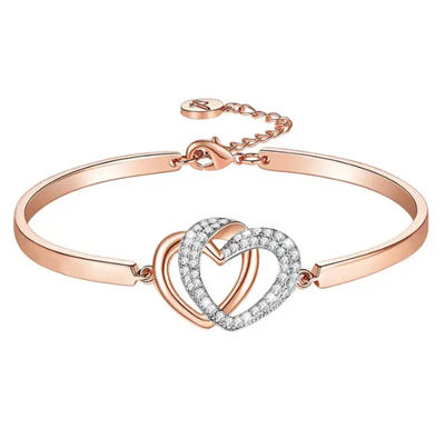 Forever Bond Double Heart Bracelet