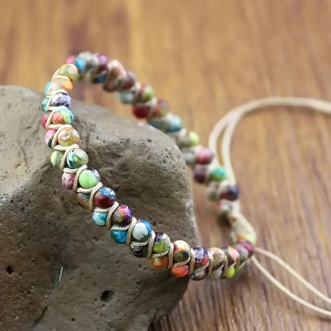 Colorful Jasper Energy Bracelet