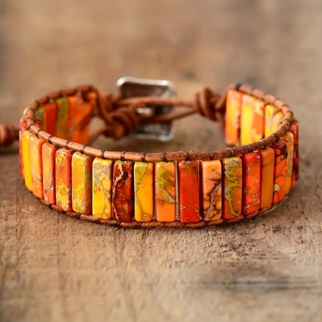 Imperial Jasper Solar Vitality Bracelet