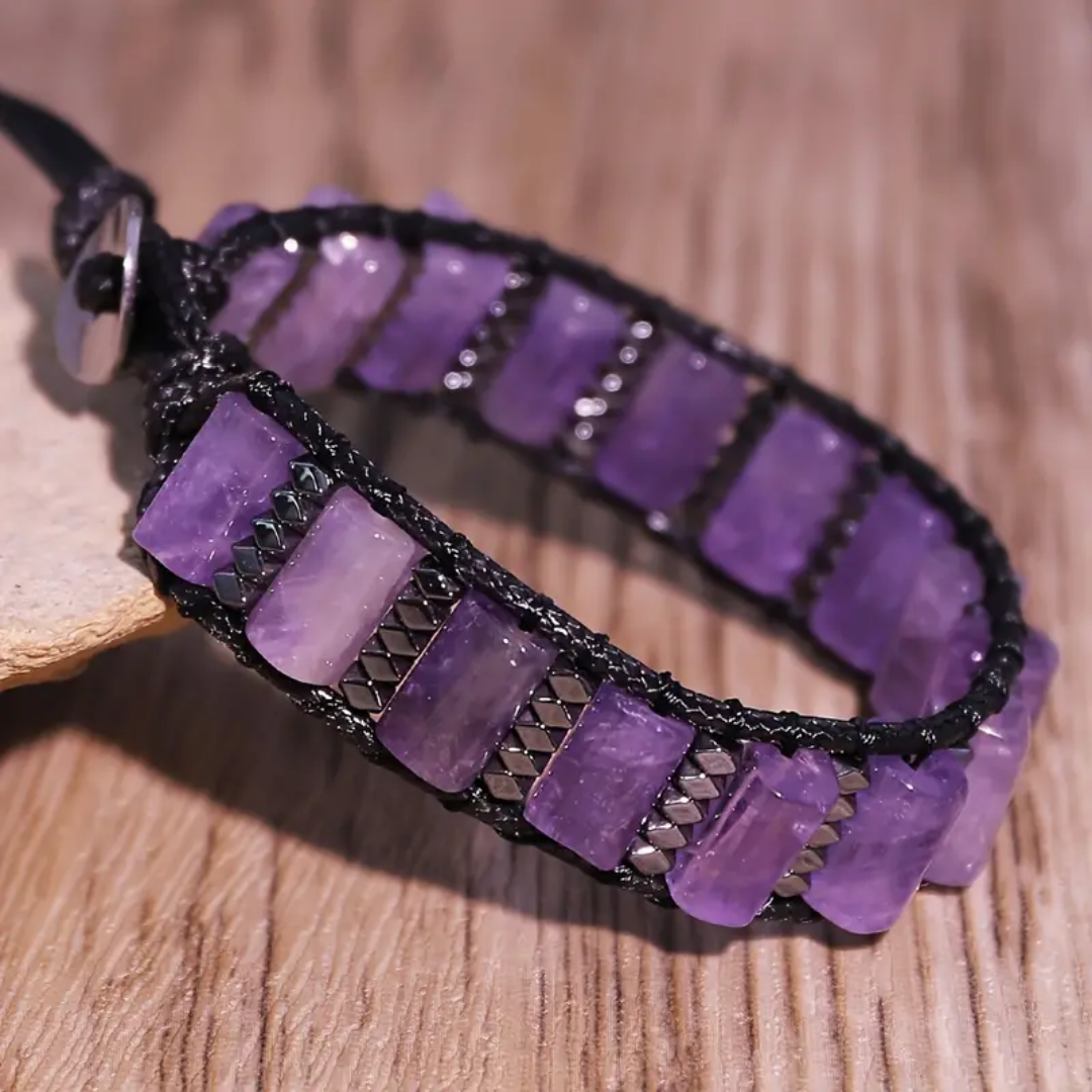 Mystic Amethyst Power Bracelet