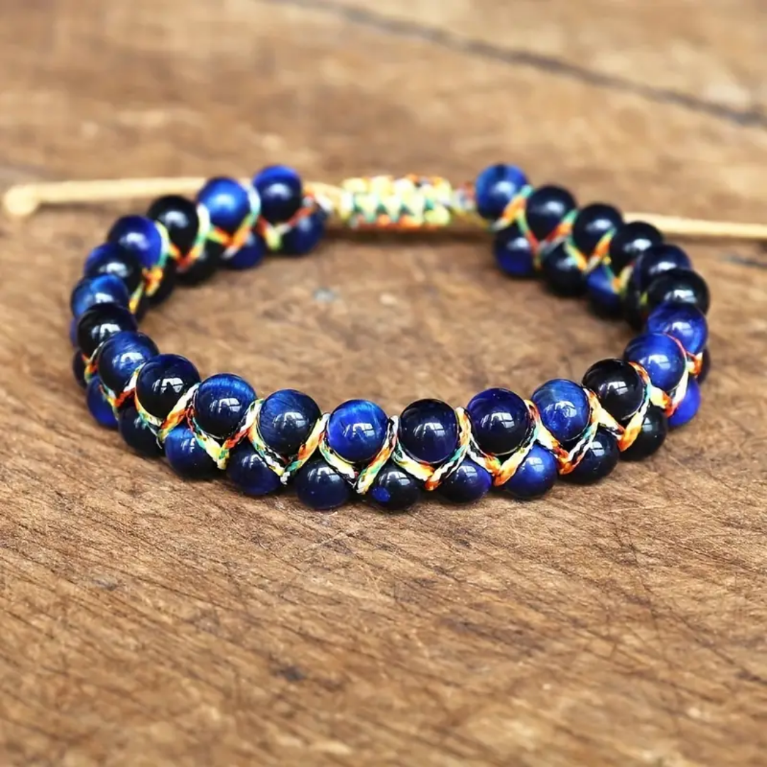 Ocean Flame Tiger Eye Bracelet