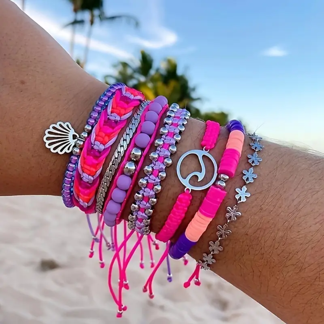 Ocean Vibes Summer Bracelet Set