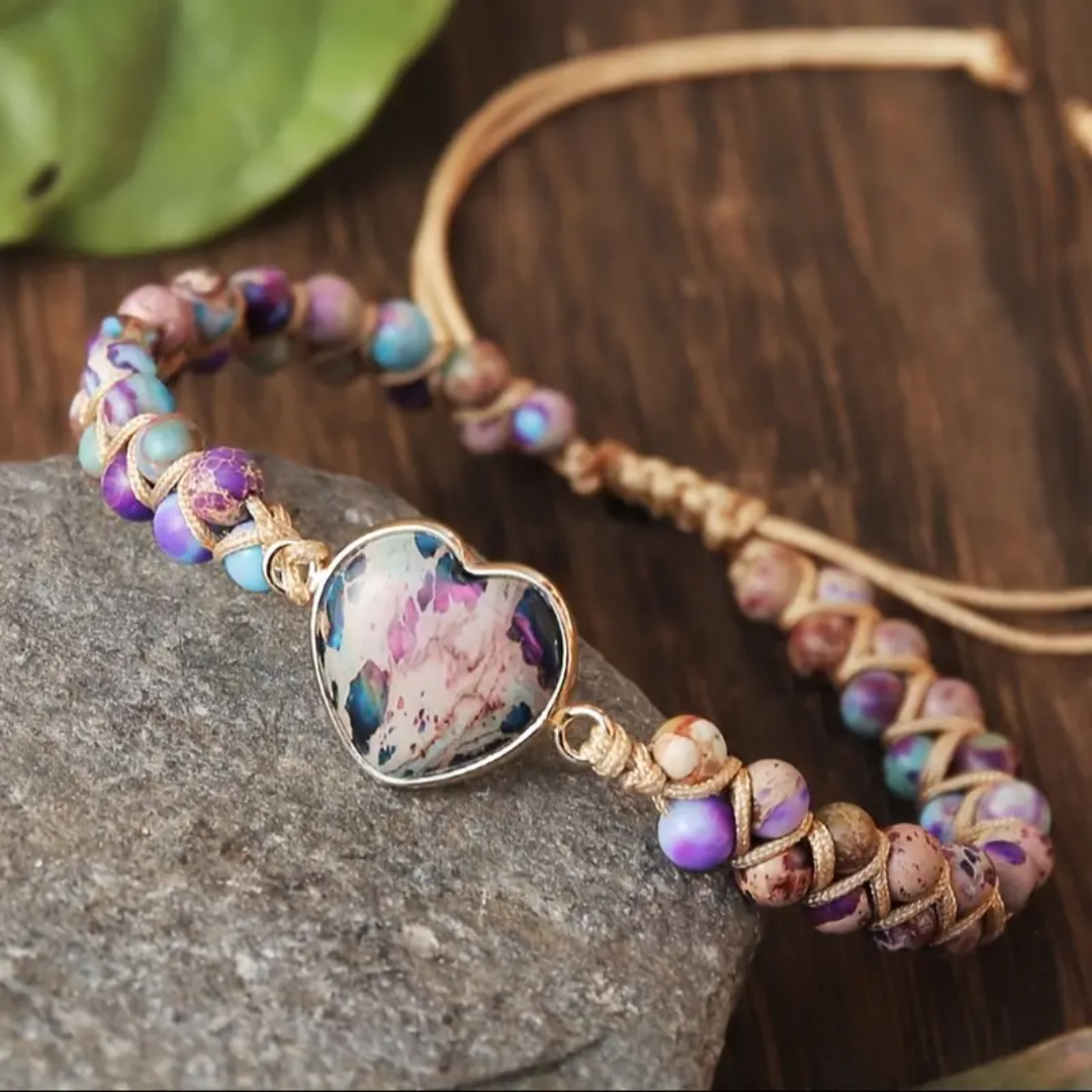 Purple Heart Energy Bracelet