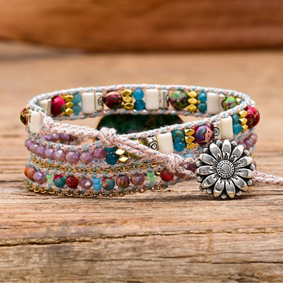 Colorful Calcite Bracelet